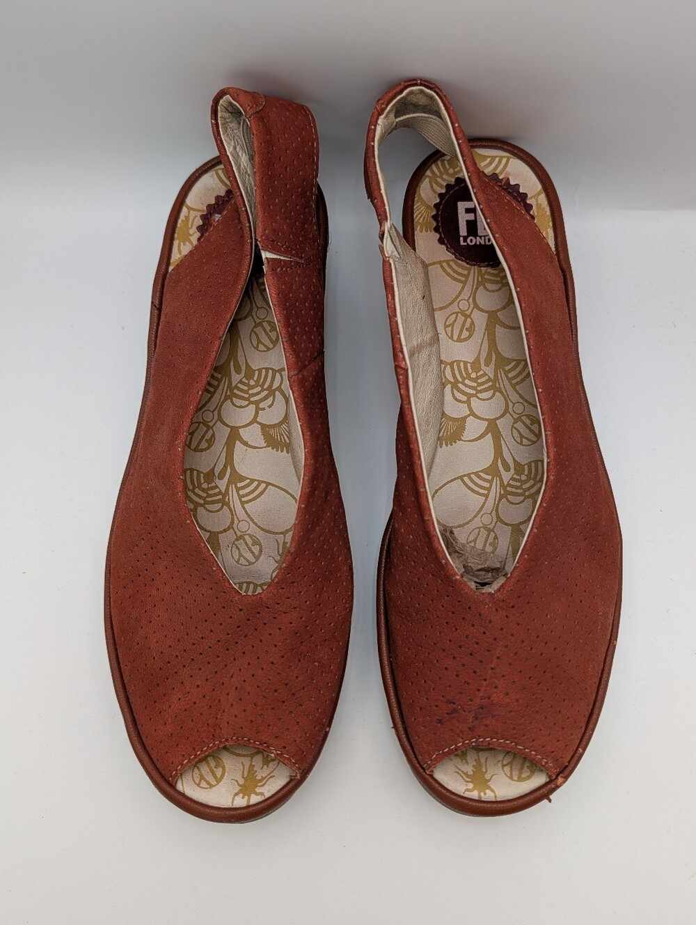 Fly London Yazu Wedge Slingback - Picture 2 of 14